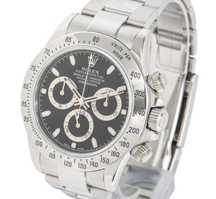 Rolex Daytona Nos Aph Black Dial 116520