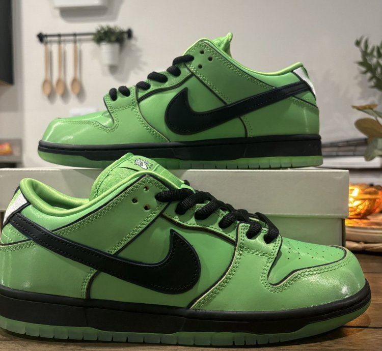 Buttercup Power Puff Girl Nike Sb Dunk