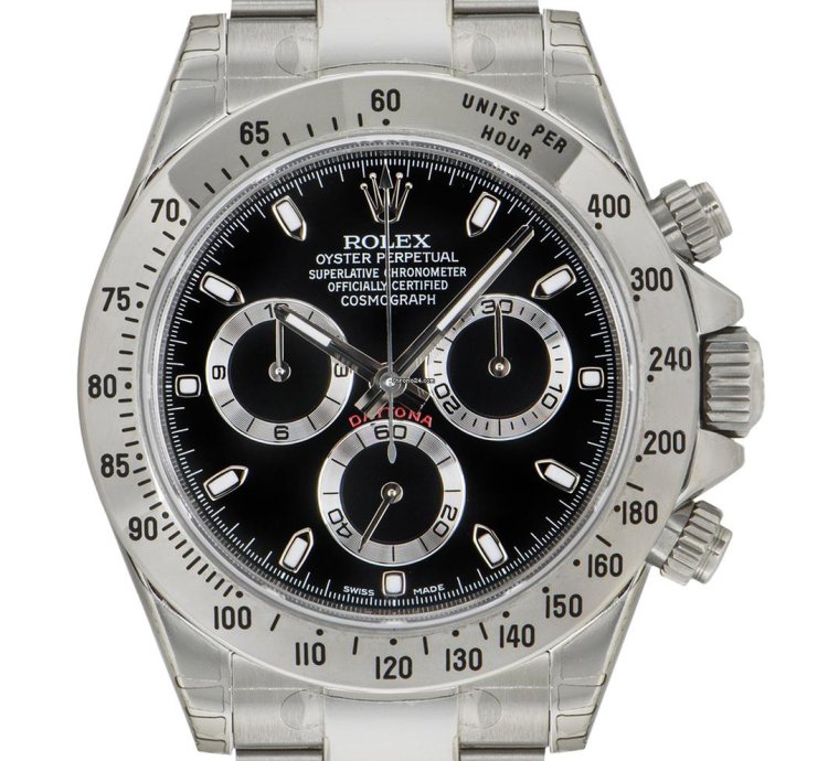 Rolex Daytona Nos Black Dial 116520