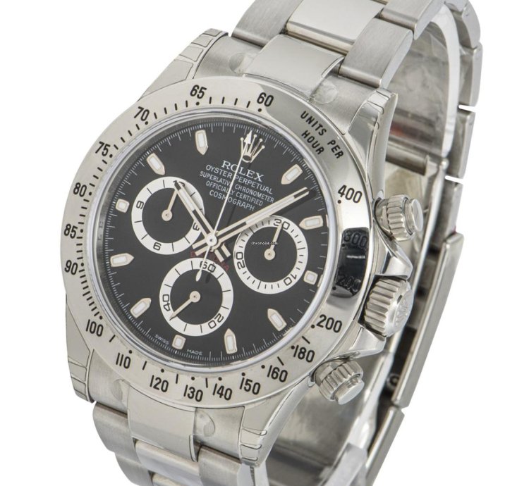 Rolex Daytona Nos Black Dial 116520