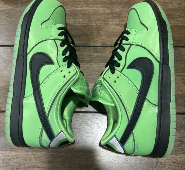 Buttercup Power Puff Girl Nike Sb Dunk