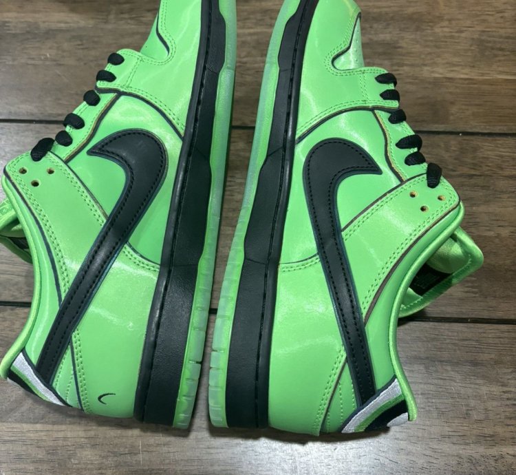 Buttercup Power Puff Girl Nike Sb Dunk