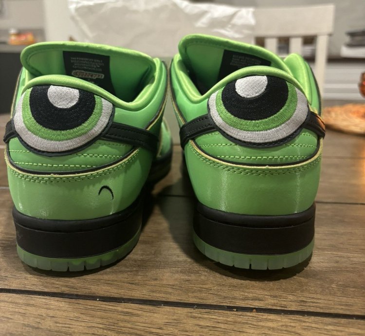 Buttercup Power Puff Girl Nike Sb Dunk