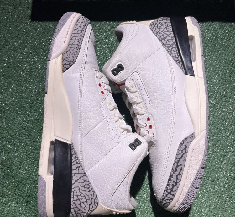 Jordan 3 White Cement Reimagined Size 11