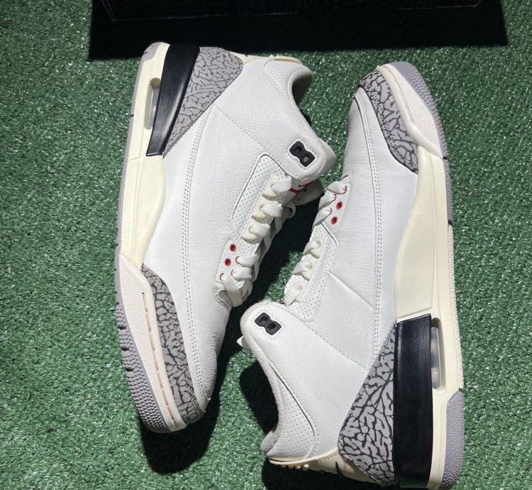 Jordan 3 White Cement Reimagined Size 11