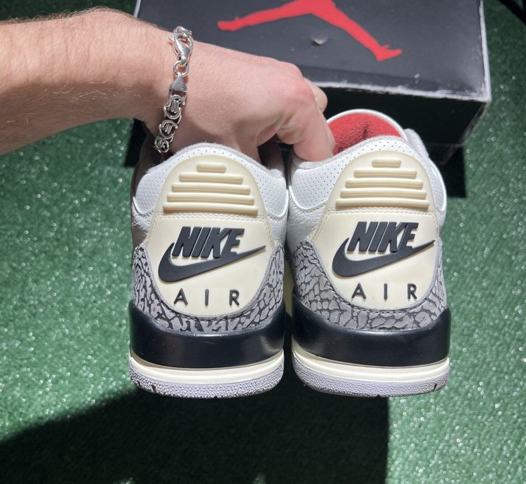 Jordan 3 White Cement Reimagined Size 11