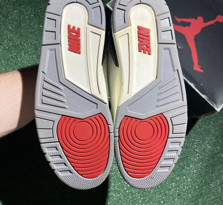 Jordan 3 White Cement Reimagined Size 11