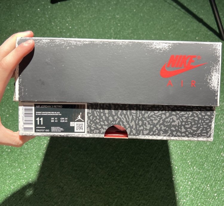 Jordan 3 White Cement Reimagined Size 11