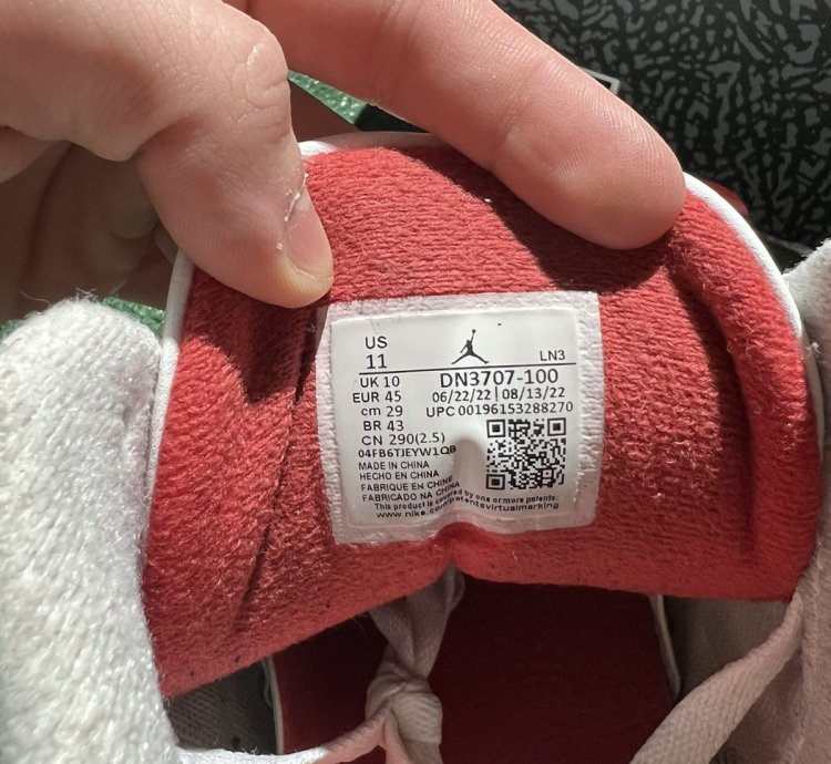 Jordan 3 White Cement Reimagined Size 11