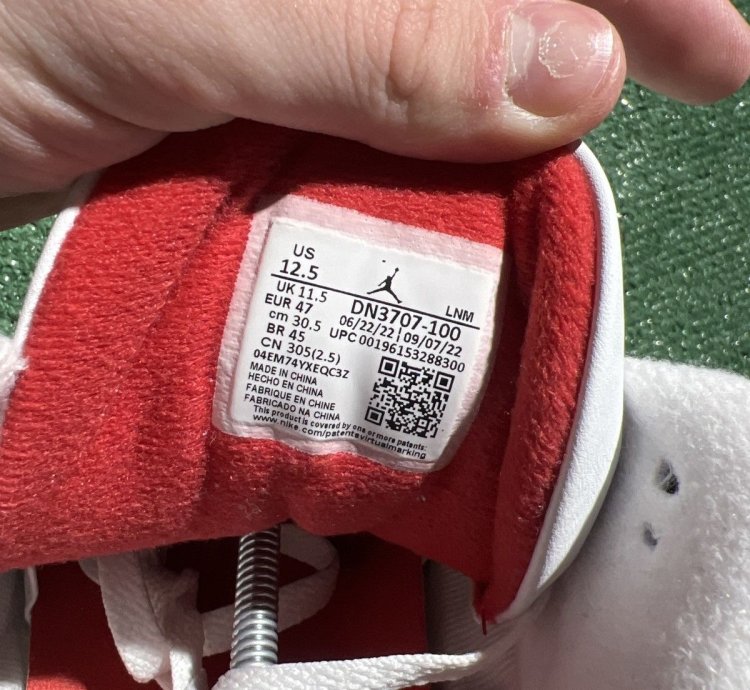 Jordan 3 White Cement Reimagined Size 12 5