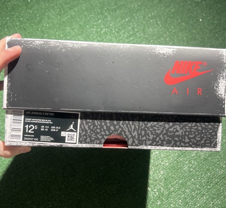 Jordan 3 White Cement Reimagined Size 12 5