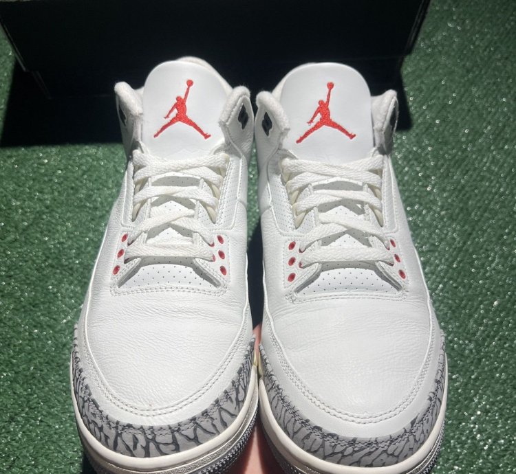 Jordan 3 White Cement Reimagined Size 12 5