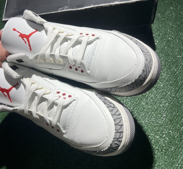 Jordan 3 White Cement Reimagined Size 12 5