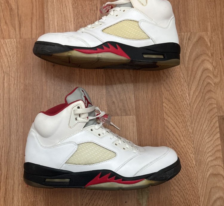 2013 Nike Air Jordan 5 fire Red