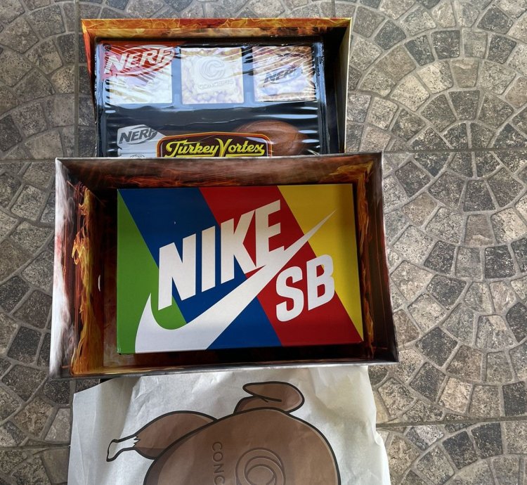 Concepts Nike Sb Dunk High Turdunken Special Box Size 8