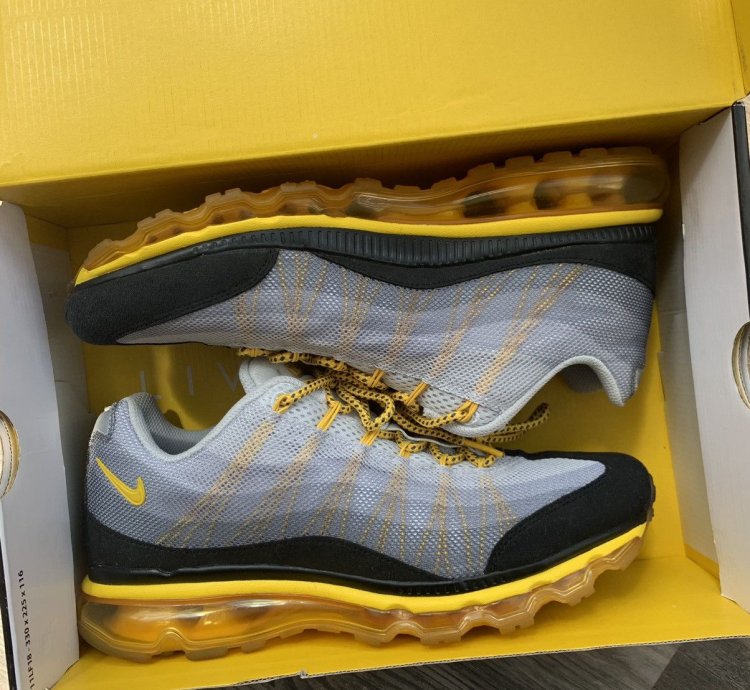 2013 Nike Livestrong Air Max 95 Dyn Fw Varsity Maize