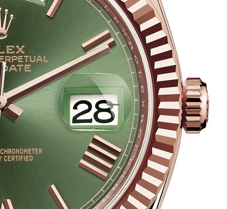 Rolex Day-date 40 Rose Gold Men Watch