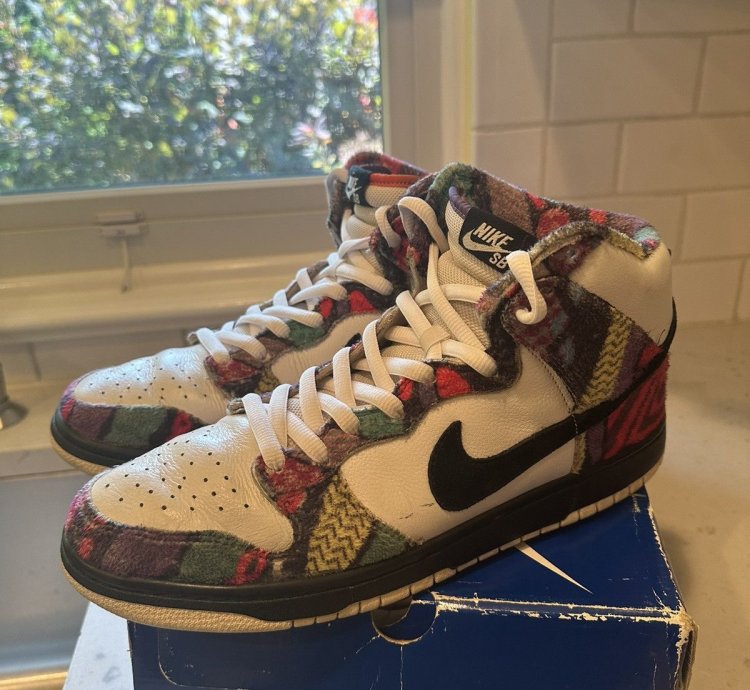 Final Price Huxtable Nike Sb Dunk High 2010