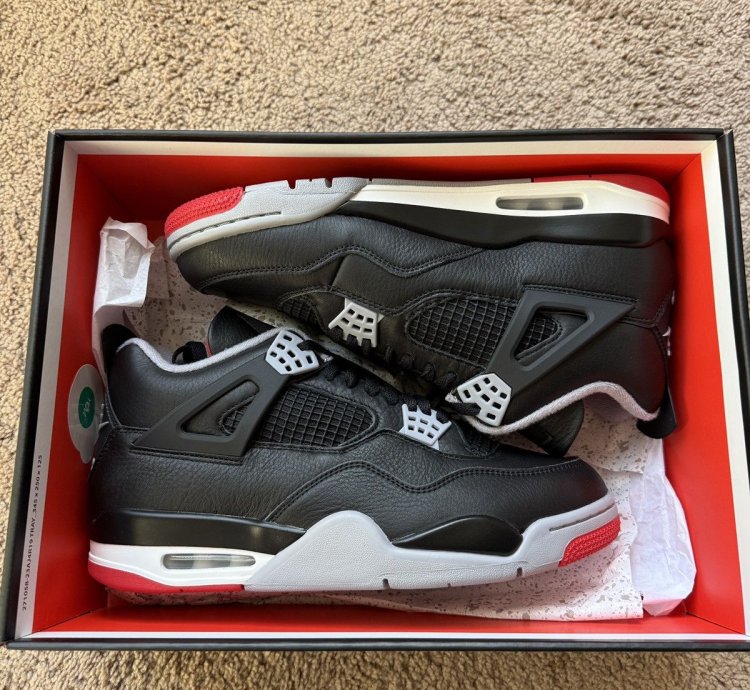Jordan 4 Bred Reimagined