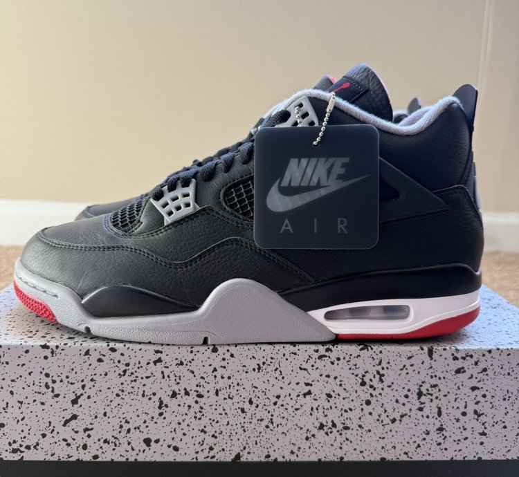 Jordan 4 Bred Reimagined
