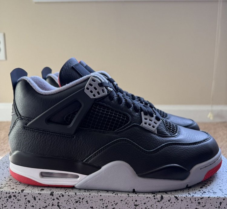Jordan 4 Bred Reimagined