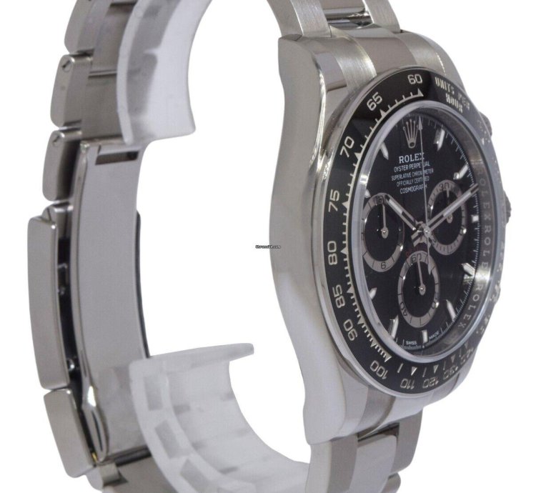 Rolex Daytona Nos Rolex Daytona Chronograph Steel Ceramic Black 40mm Watch 24 126500
