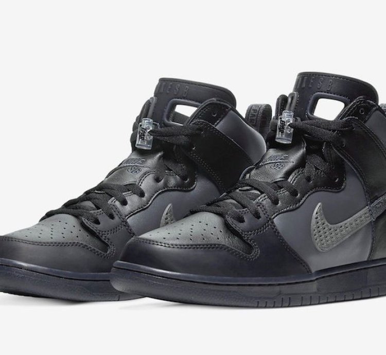 Fpar Nike Sb Dunk Highbrid black Dark Grey