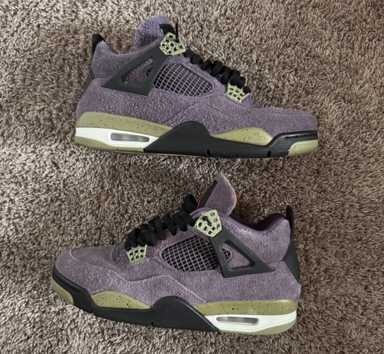 Jordan 4 Canyon Purple