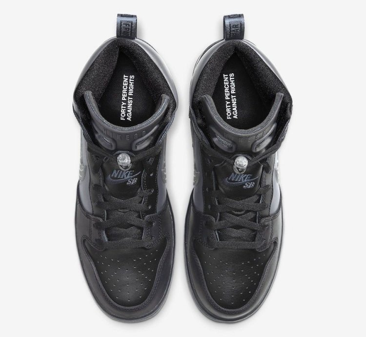 Fpar Nike Sb Dunk Highbrid black Dark Grey