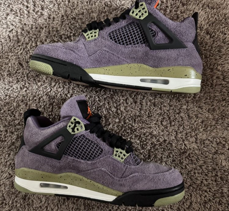Jordan 4 Canyon Purple