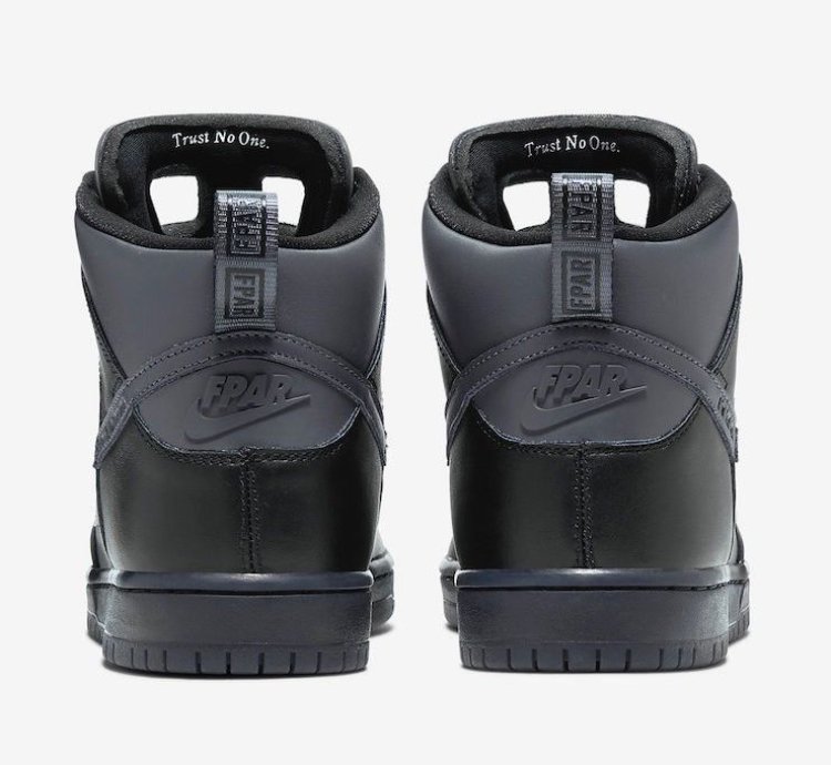Fpar Nike Sb Dunk Highbrid black Dark Grey