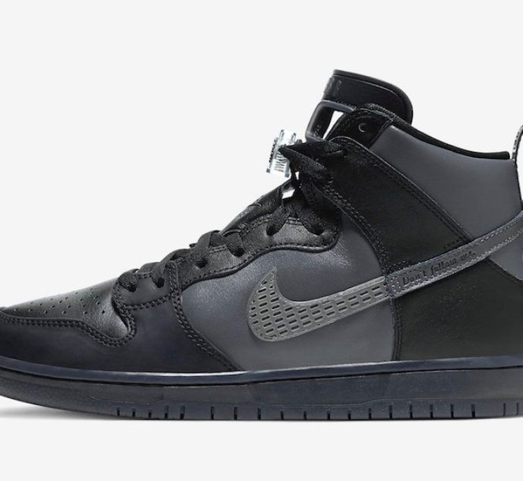 Fpar Nike Sb Dunk Highbrid black Dark Grey