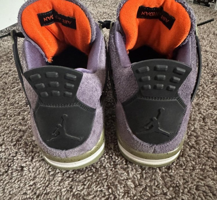 Jordan 4 Canyon Purple