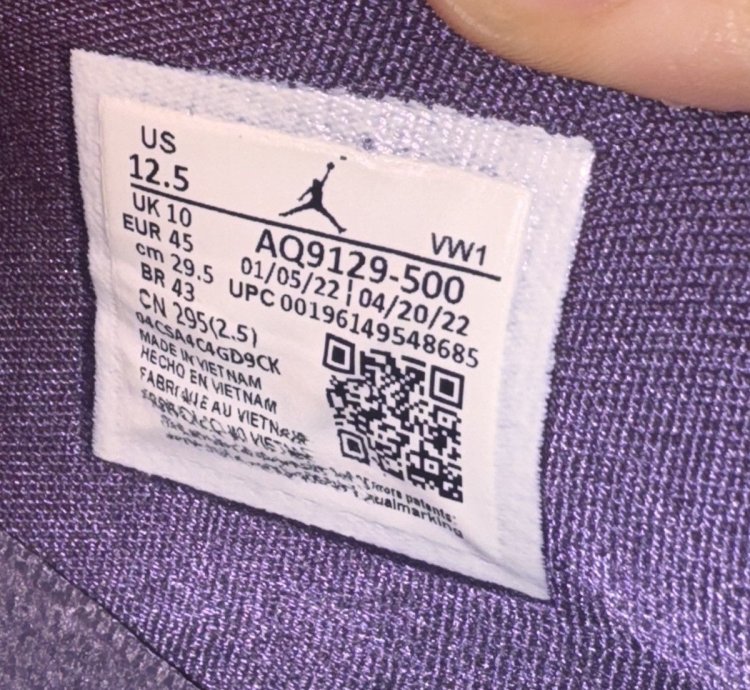 Jordan 4 Canyon Purple