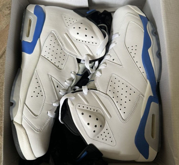 2014 Air Jordan 6 Sport Blue