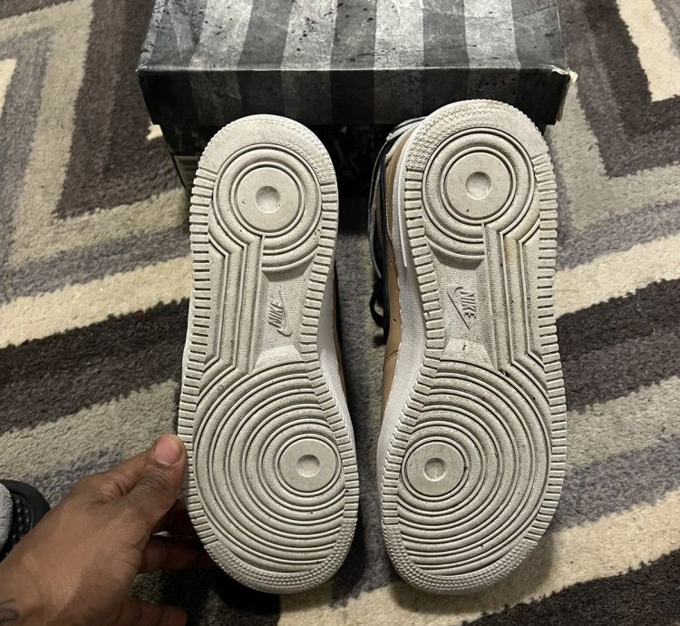 2014 Nike Air Force 1 High Riccardo Tisci Vachetta Shoes