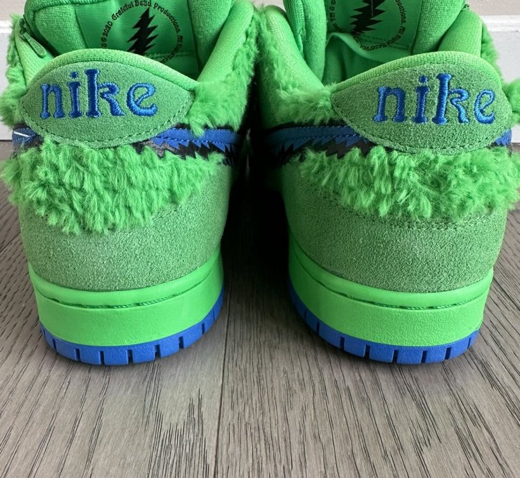 Grateful Dead Nike Sb Dunk Bear Green