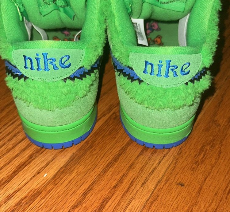 Grateful Dead Nike Sb Dunk Bear Green