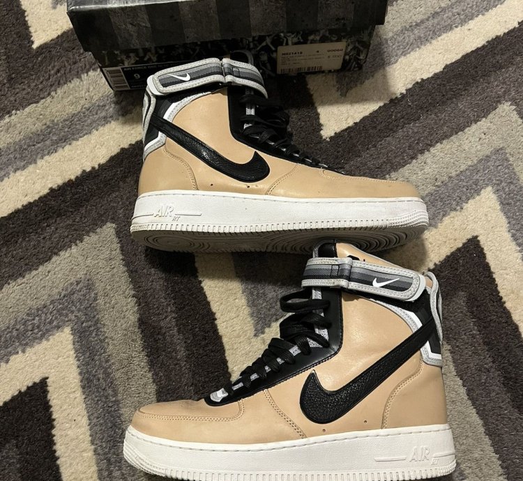 2014 Nike Air Force 1 High Riccardo Tisci Vachetta Shoes