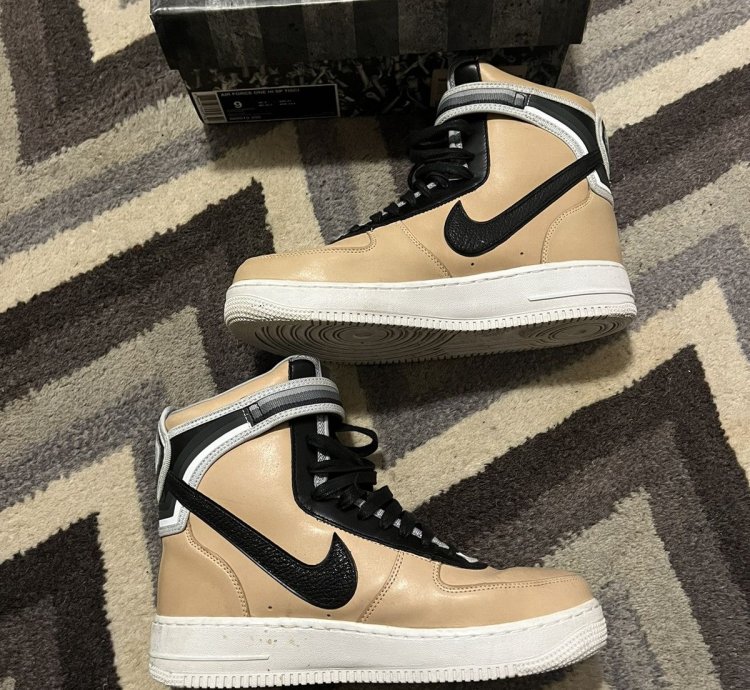 2014 Nike Air Force 1 High Riccardo Tisci Vachetta Shoes