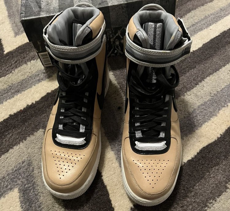 2014 Nike Air Force 1 High Riccardo Tisci Vachetta Shoes