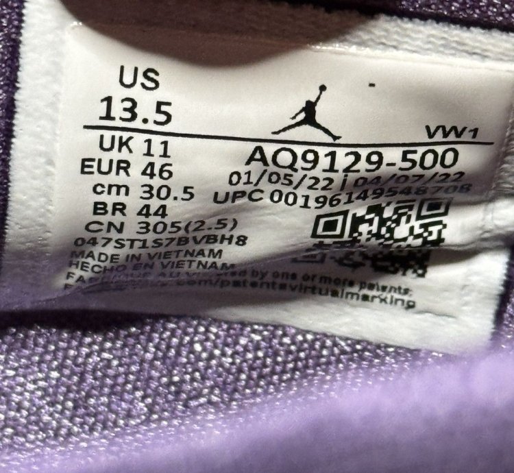Jordan 4 Canyon Purple Size 13 5w 12m Og All Gently Used