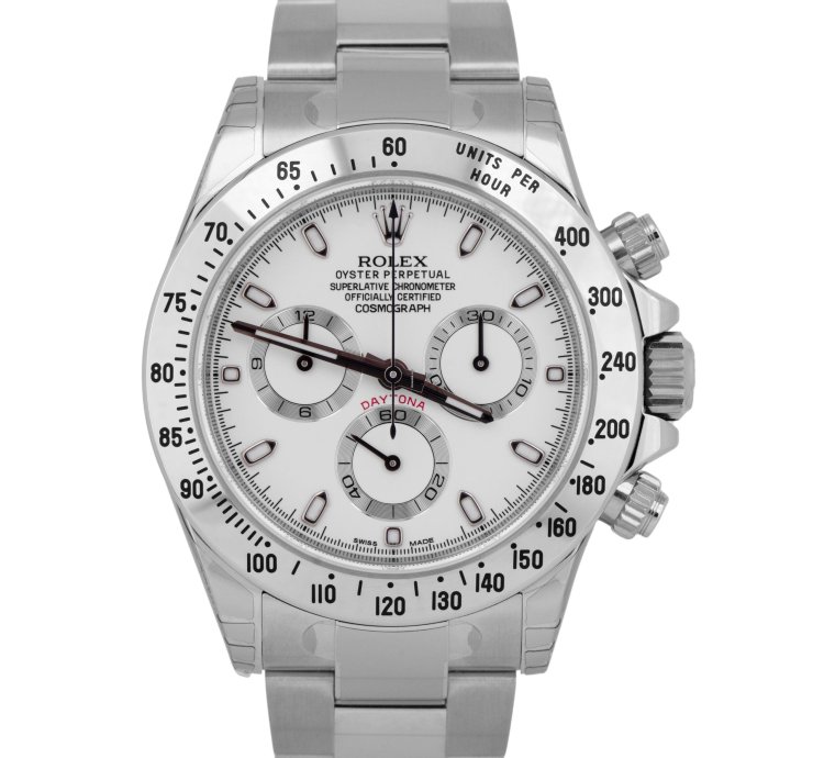 Rolex Daytona Nos Stickered Rolex Daytona Cosmograph Chromalight Random Serial 40mm 116520 Box