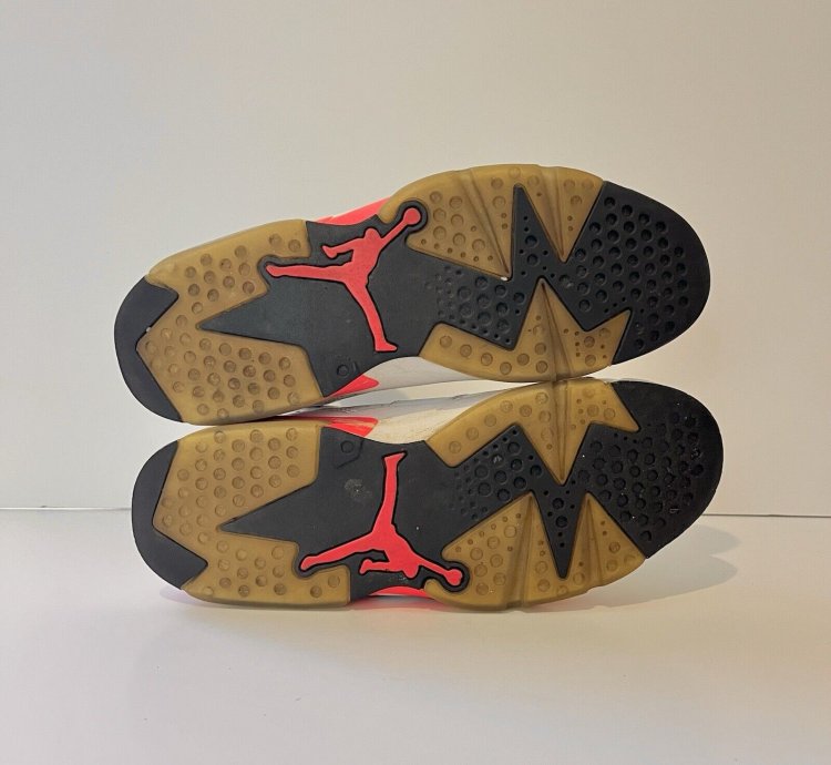 2014 Nike Air Jordan 6 Vi Retro 384664-123 White Infrared 10