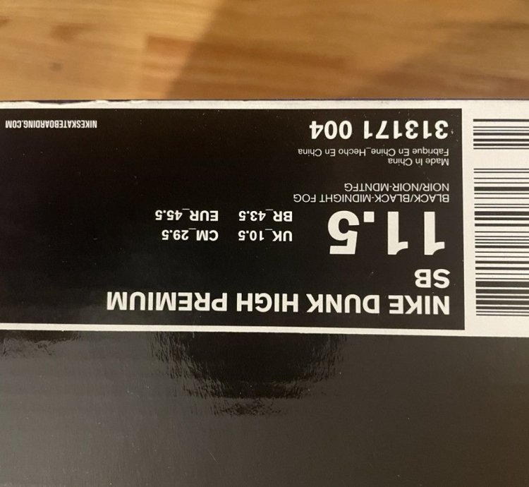 Men Nike Sb Dunk High Mf Doom