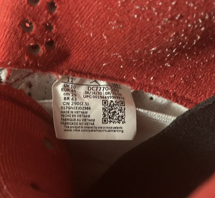 Jordan 4 Fire Red 2020