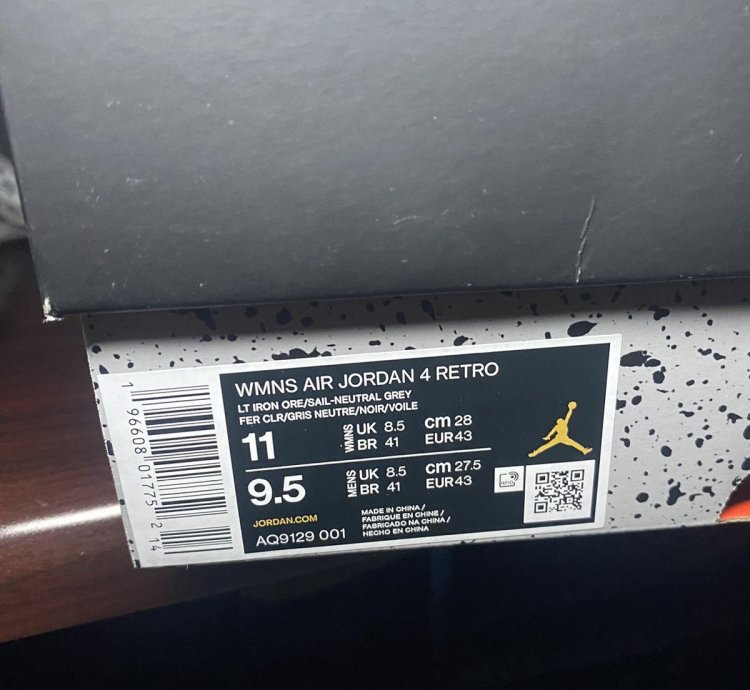 Jordan 4 Frozen Moments