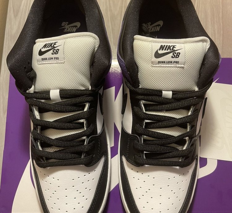 New Nike Sb Dunk Low Pro Court Purple Bq6817-500