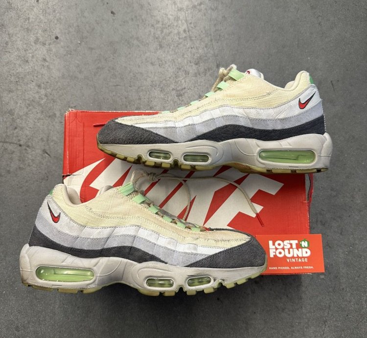 2014 Nike Air Max 95 Qs Halloween Mummy Zombie