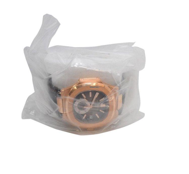 Patek Philippe Nautilus Sealed 5980 Nautilus Chronograph 18k Rg Chocolate 15 5980r